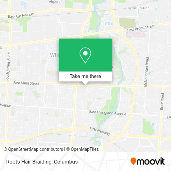 Roots Hair Braiding map