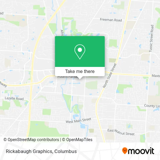 Rickabaugh Graphics map