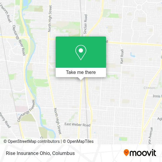 Rise Insurance Ohio map