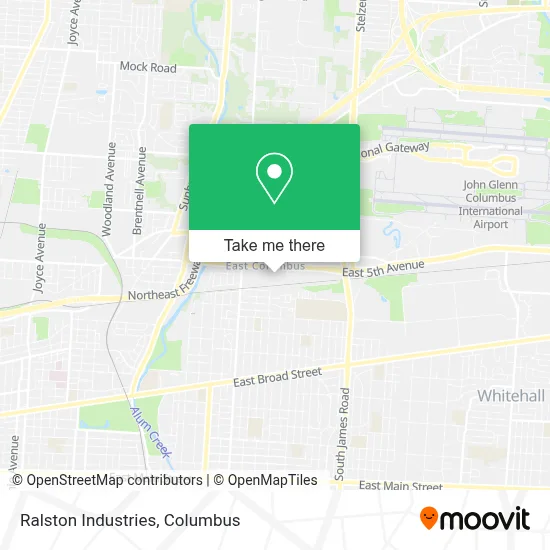 Ralston Industries map