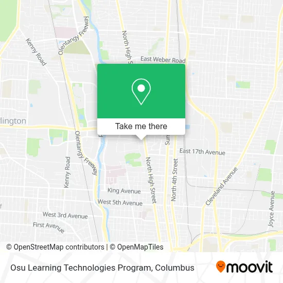 Osu Learning Technologies Program map