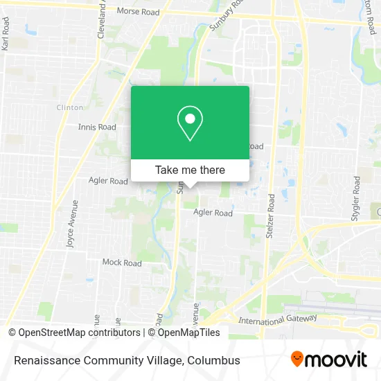 Renaissance Community Village map
