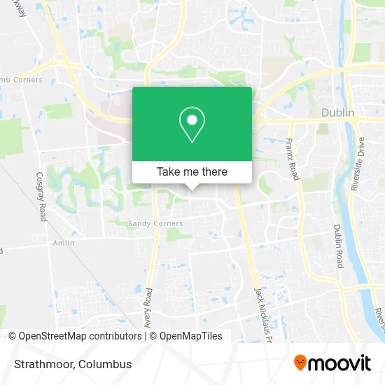 Strathmoor map
