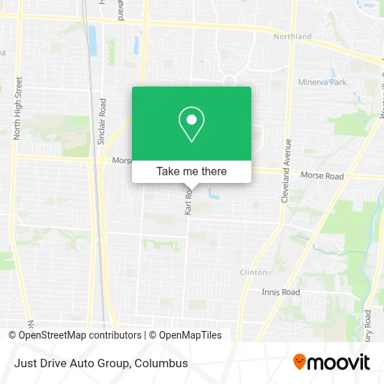 Just Drive Auto Group map
