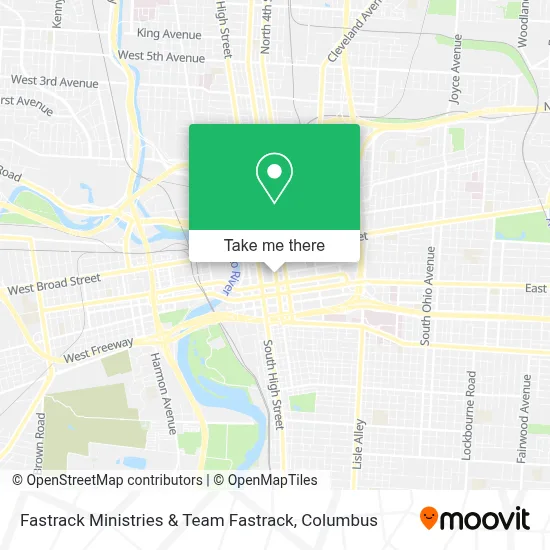 Fastrack Ministries & Team Fastrack map