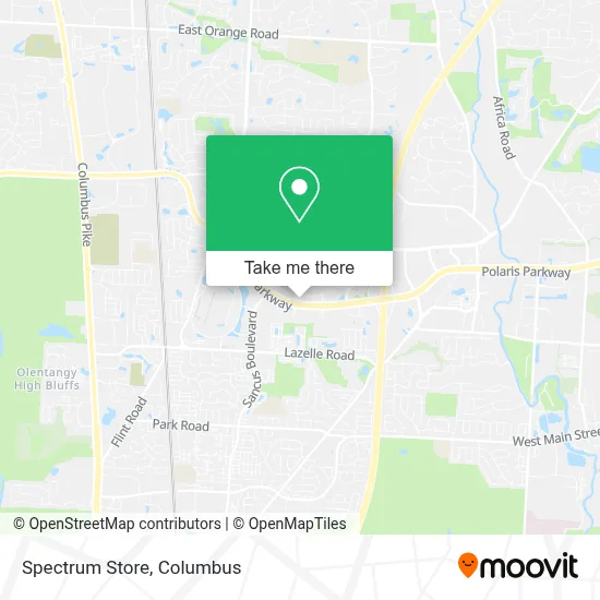 Spectrum Store map