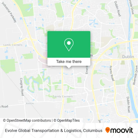 Evolve Global Transportation & Logistics map