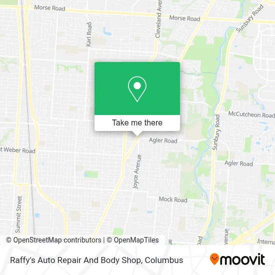 Raffy's Auto Repair And Body Shop map