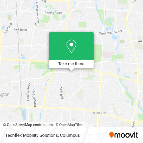 Techflex Mobility Solutions map