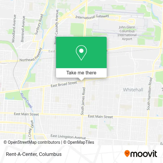 Rent-A-Center map