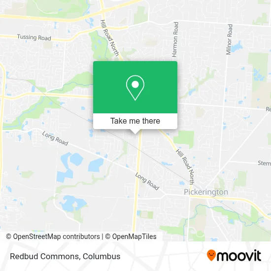 Redbud Commons map