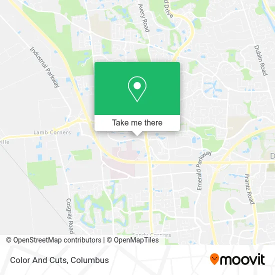 Color And Cuts map