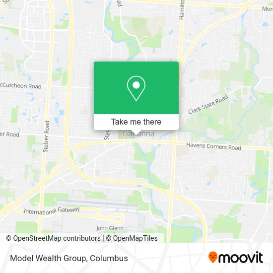 Model Wealth Group map