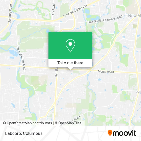 Labcorp map