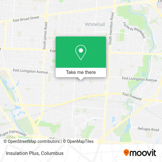 Insulation Plus map