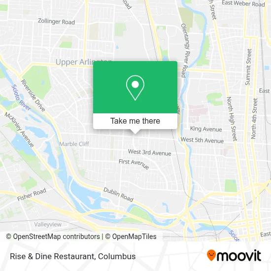Rise & Dine Restaurant map