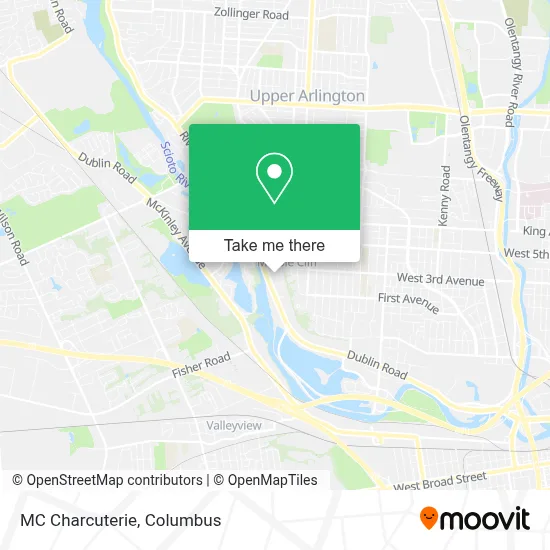 MC Charcuterie map