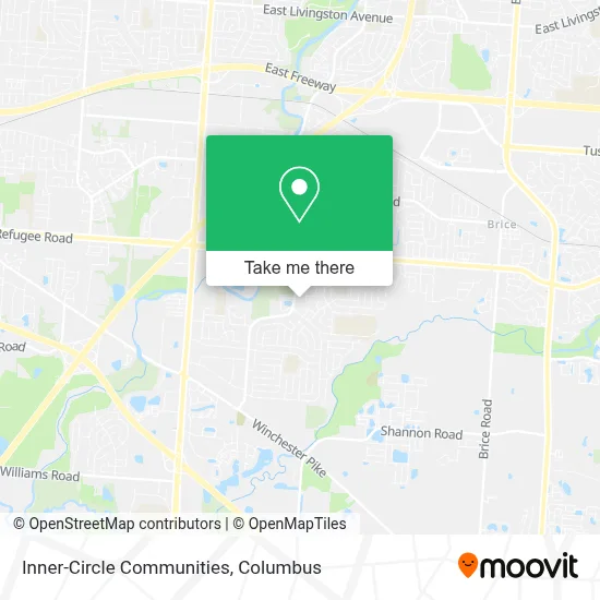 Inner-Circle Communities map