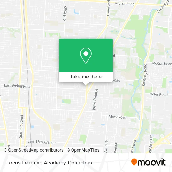Focus Learning Academy map