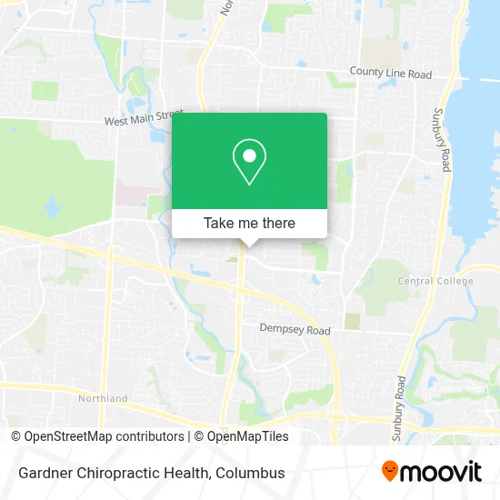 Gardner Chiropractic Health map