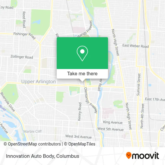 Innovation Auto Body map