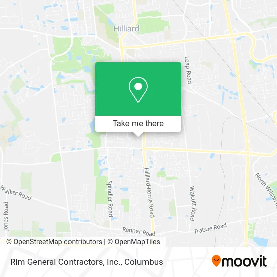 Rlm General Contractors, Inc. map