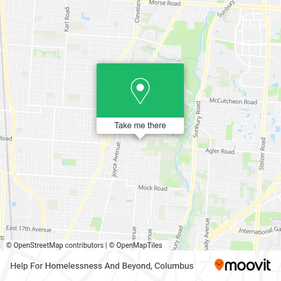 Help For Homelessness And Beyond map