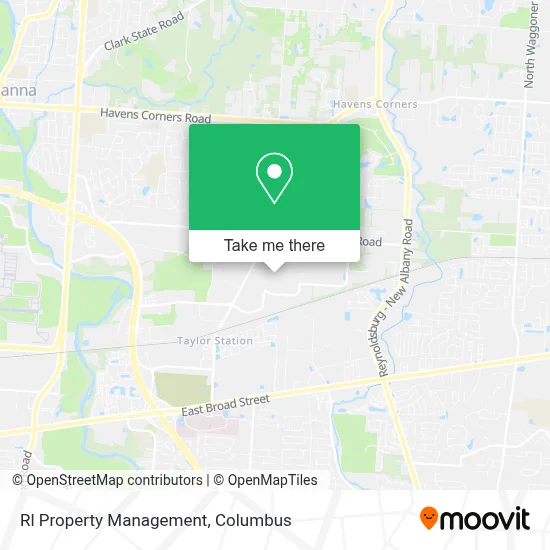 Rl Property Management map