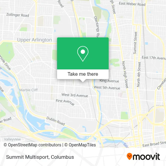 Summit Multisport map