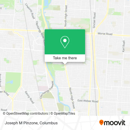 Joseph M Pinzone map