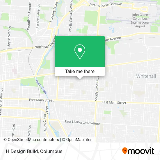 H Design Build map