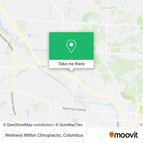 Wellness Within Chiropractic map