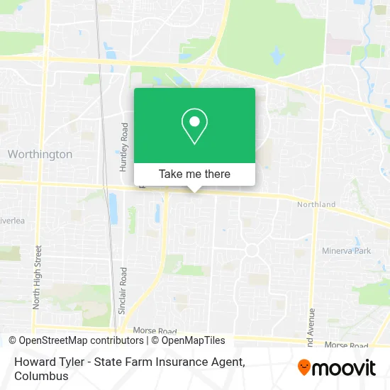 Howard Tyler - State Farm Insurance Agent map