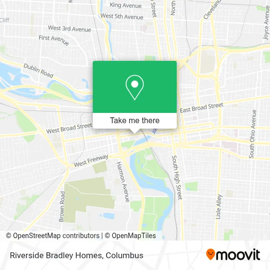 Riverside Bradley Homes map