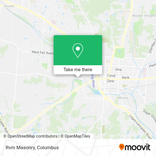 Rvm Masonry map