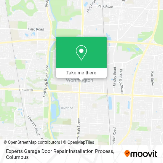 Experts Garage Door Repair Installation Process map