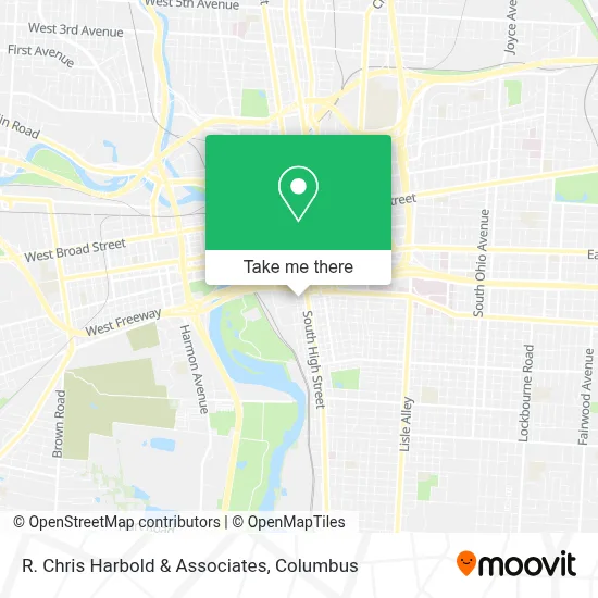 R. Chris Harbold & Associates map