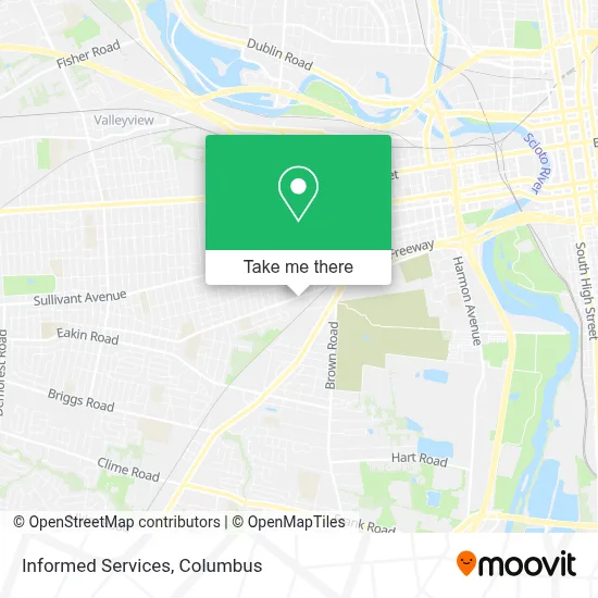 Informed Services map