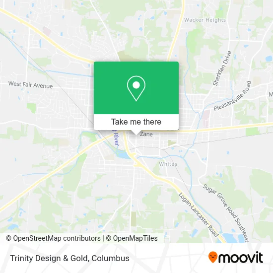 Trinity Design & Gold map
