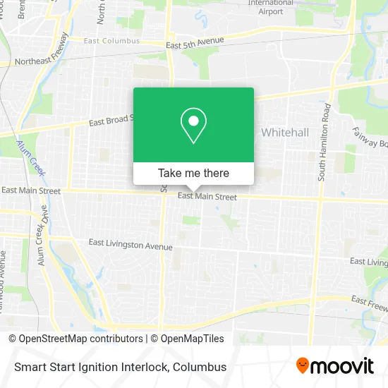 Smart Start Ignition Interlock map