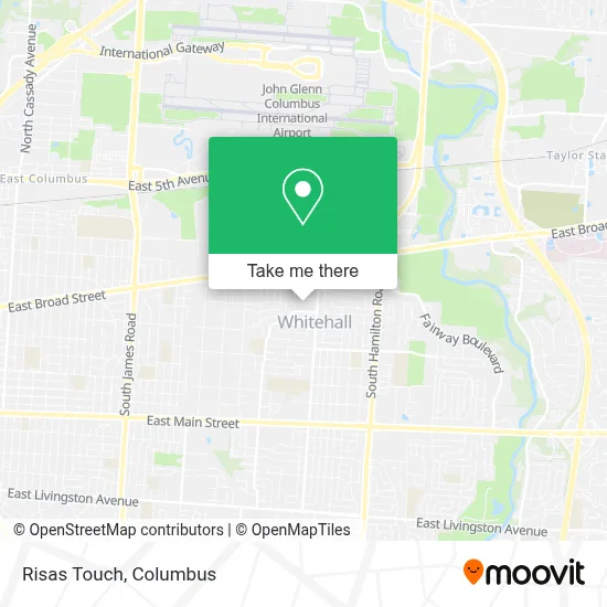 Risas Touch map