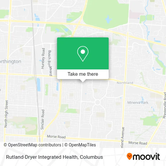 Rutland-Dryer Integrated Health map