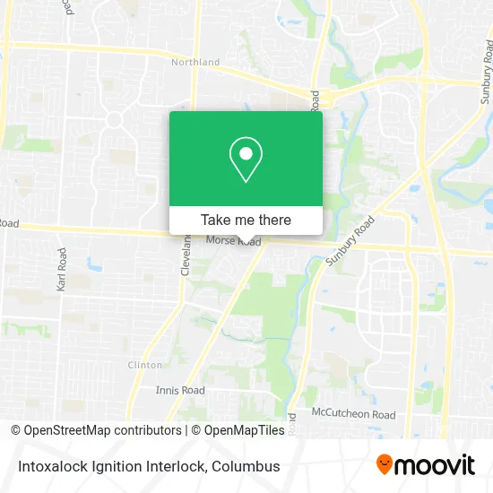 Intoxalock Ignition Interlock map