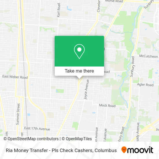 Ria Money Transfer - Pls Check Cashers map