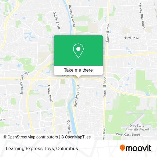Learning Express Toys map