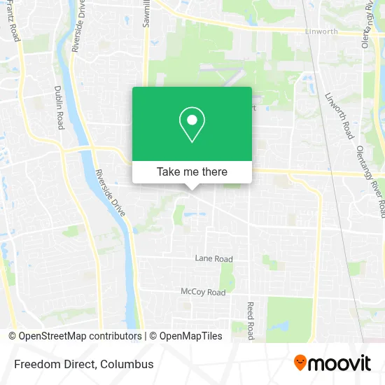 Freedom Direct map
