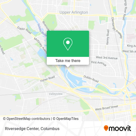 Riversedge Center map