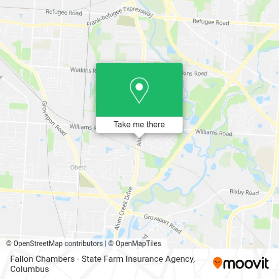 Fallon Chambers - State Farm Insurance Agency map