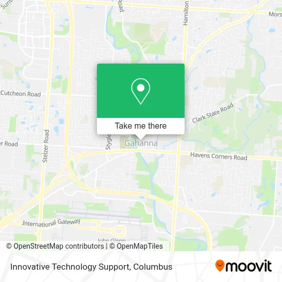 Innovative Technology Support map