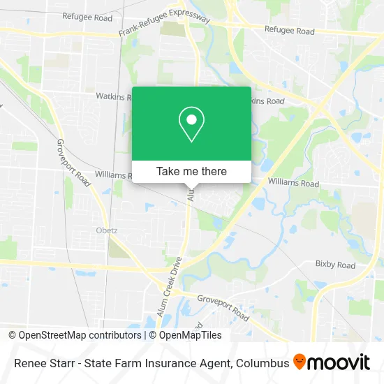 Renee Starr - State Farm Insurance Agent map